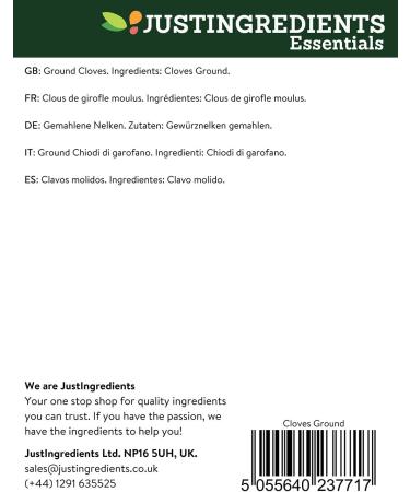 Organic Cloves Ground 100g - Premium Quality Spice | Spice up Your Recipes - Buy Online on GoSupps.com