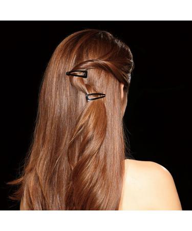 Revlon Rubberized Double Grip Black Hair Clips - 6 Count (Pack of 1) - Buy Online on GoSupps.com