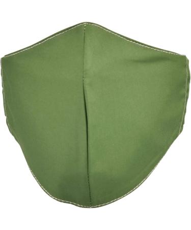 styleBREAKER Unisex Cotton Fabric Mask - Double Layer Reusable Washable Community Mask in Green - International Shipping Available - Buy Online on GoSupps.com