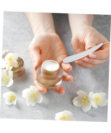 MUSISALY 2pcs Cosmetic Spatula Mask Spa Mini Spoon Facial Makeup Spatula Face Cream Scoop Rod Stainless Steel - Buy Online on GoSupps.com