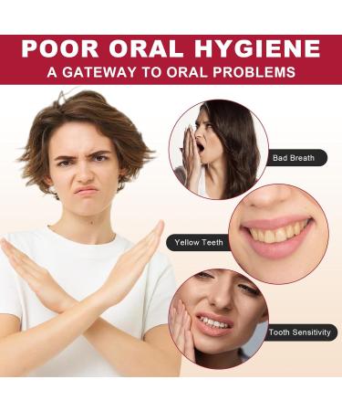  Opilroyn Toothpaste For Sensitive Teeth - Deep Cleaning Toothpaste Anti-Tartar Toothpaste 120G Toothpaste For Teeth Cleaning Odor Remover Toothpaste To Strengthen Teeth - Buy Online on GoSupps.com