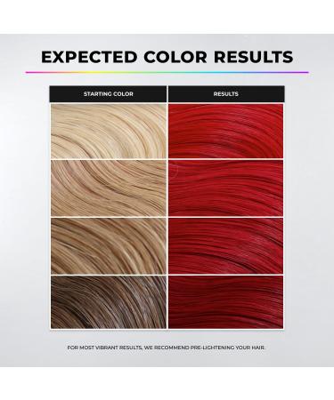 XMONDO Color Fire Red Hair Dye & Mask | Vegan Formula with Bond Boosters & Hyaluronic Acid for Nourishment | 8 Fl Oz | International Shipping Available - Buy Online on GoSupps.com