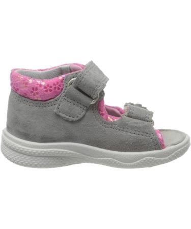 Superfit Girl's Polly Sandals 21 EU - Light Grey/Pink | High Quality Children's Sandals - Buy Online on GoSupps.com