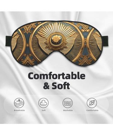 Sun Old Egyptian Timeless Grace Soft Sleep Eye Mask - Breathable Travel Eye Patch for Women | Relax & Rejuvenate - Buy Online on GoSupps.com
