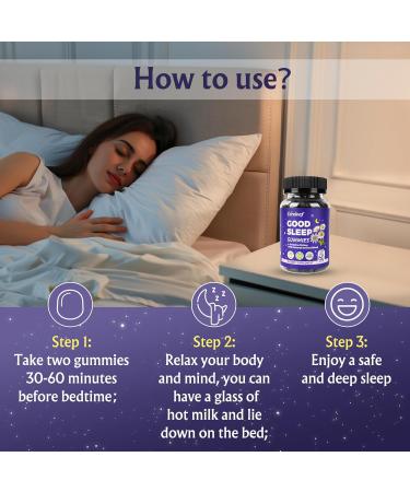 careleaf Non-Melatonin Sleep Aid Gummies with Free Melatonin Gummies Sleep Support - Buy Online on GoSupps.com