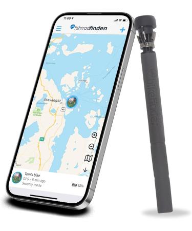 GPS Bike Tracker | Hidden Handlebar Design | Bicycle Theft Protection & Location | Subscription Included - Buy Online on GoSupps.com