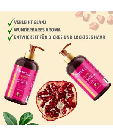 P-Beauty Pomegranate & Honey Curly Conditioner Sulfate Free - Hydration Anti-Frizz Hair Growth & Smoothness - Curl Care for Healthy Shiny Hair 355ml - Buy Online on GoSupps.com