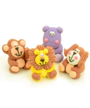Animal figures sitting sugar 4 pieces - Buy Online on GoSupps.com