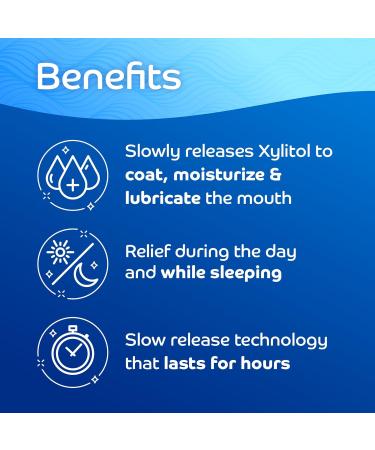 Oracoat XyliMelts for Dry Mouth Night Time or Day - Moisturizing Dry Mouth Adhering Discs Sugar Free with Xylitol 40 Count Berry Smoothie Flavor 8-Hour Relief Berry 40 Count (Pack of 1) - Buy Online on GoSupps.com