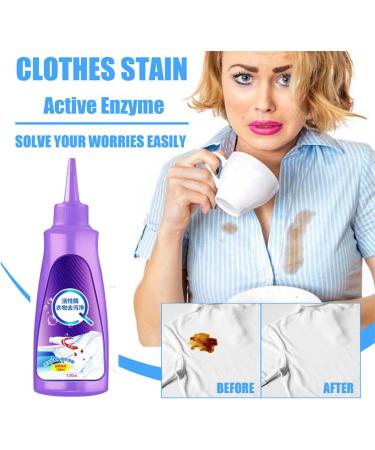 Active Enzyme Laundry Stain Remover | Fast-Acting Stain Removal | 2023 New 2 x 120ml - Buy Online on GoSupps.com