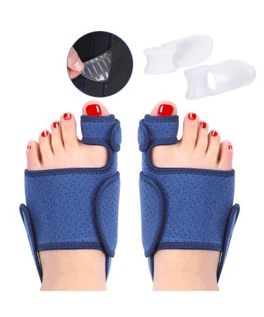 Haofy Hallux Valgus rails Nachtschiene kit hallux valgus correction toe spreader with gel arch support for women men bunion corrector big toe straightener for hammer overlapping toe