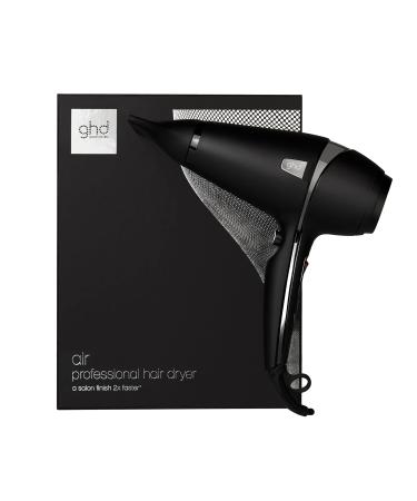 ghd Air Hair Dryer | 1600W Professional Blow Dryer with Salon Strength Motor Ionic Technology & Adjustable Temperature | Fast Drying Hair Tool - Black - Buy Online on GoSupps.com
