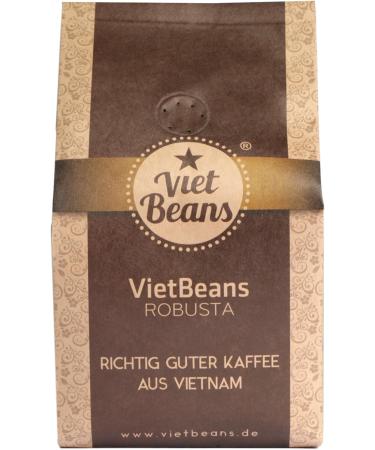  VietBeans VietBeans 100% Robusta Ground Coffee Specialty of Vietnam Coffee Strong and Spicy 250g - Buy Online on GoSupps.com