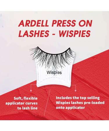 Ardell Self-Adhesive Wispies Black False Eyelashes - 4 Pack - Buy Online on GoSupps.com