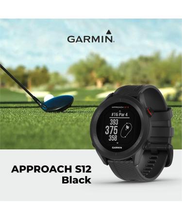 Garmin Approach S12 Premium GPS Golf Watch Black + Power Pack Bundle | Wearable4U - Buy Online on GoSupps.com