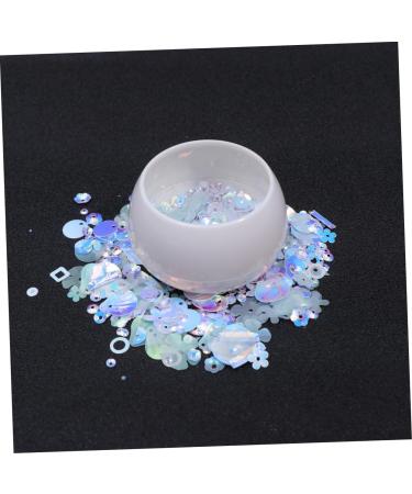NUOBESTY 4 Packs Sequin Flowers Sequin Shapes Diy Pearls Spacer Beads Sequins Accessories Macaron - Buy Online on GoSupps.com