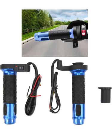 Jopwkuin Motorcycle Heated Grips - 1 Pair Blue Hand Grips (50-70 ) for Ultimate Riding Comfort - Buy Online on GoSupps.com