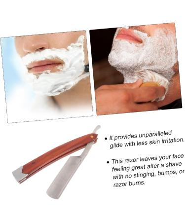 Frcolor Men's Manual Razor - Professional Hairdresser Shaving Tool for Men | Precision Face Cutter - Buy Online on GoSupps.com