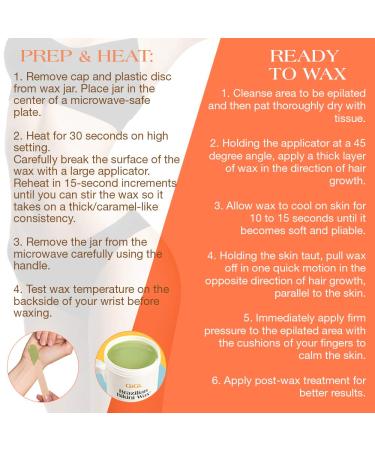 Gigi Spa Brazilian Bikini Wax - 8 oz Microwave Hair Removal Wax - Buy Online on GoSupps.com