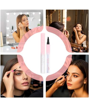 Yorajuy 4 tip eyebrow pencil eyebrow makeup pen Waterproof Eyebrow Long Lasting 4 Tip Pen Smudgeproof Women Everyday Cosmetics Brow Defeler for Girlfriend Wife 02 - Buy Online on GoSupps.com