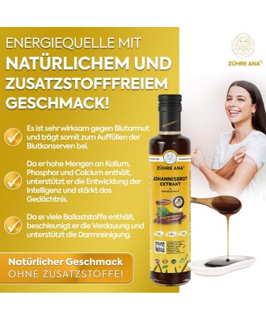 Z hre Mother Carob Extract - Vegan Carob Molasses - Blood Sugar Balancer - Gluten and Glucose Free - Natural Respiratory Support with Vitamins - Buy Online on GoSupps.com