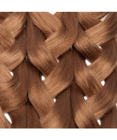 SEGO 41 Braid Extensions - Synthetic Crochet Braiding Hair 165g/Bundle in Light Brown | Premium Quality & International Shipping - Buy Online on GoSupps.com