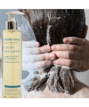  OSMO WALL Osmowall Kit 2 OSMO gentle shampoo for daily use. Soft hydrated and shiny hair. With organic Aloe Vera gel. Respects the scalp's pH. Unisex - 250 ml - Buy Online on GoSupps.com