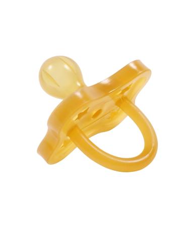 Sweetie Star Shape Rubber Pacifier 6-12 Months Medium Size | Natural Rubber with Rounded Nipple | 1 Count - Buy Online on GoSupps.com