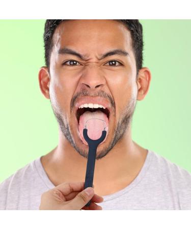 FRCOLOR 2pcs Stainless Steel Y-Shaped Oral Scraper - Effective Bad Breath Cure & Oral Care Tool - Buy Online on GoSupps.com