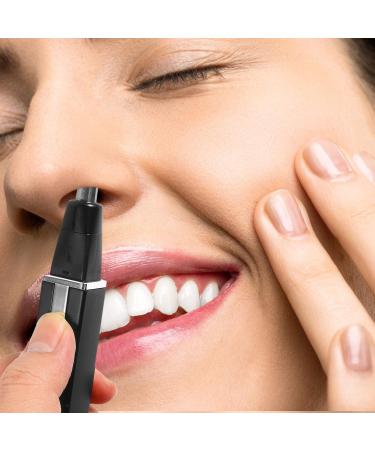 Nose Hair Trimmer & Portable Spray Bottle Keychain - Dual Blade Waterproof Hair Clipper for Men | Hair Removal & Grooming Essentials - Buy Online on GoSupps.com