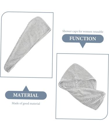 RORPOIR Coral Fleece Shower Cap Hair Drying Cap Dry Hair Turban Cap Turbans for Women Hair Cap Shower Cap for Women Shower Essentials for Women Reusable Shower Cap Head Bath Cap Hair Towel - Buy Online on GoSupps.com