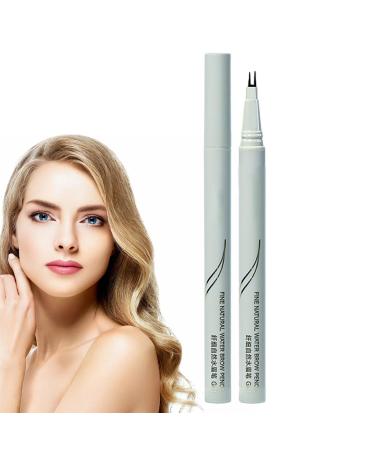 Double Tip Lower Eyelash Pencil Double Tip Liquid Eye Liners for Women Liquid Eyebrow Pencil Smudge Proof Liquid Eyeliner Longwearing Eye Pencil Waterproof Eye Liner for Long-Lasting Eye Shakven Black