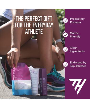 TRIHARD Active Foot Soak Salts - Herbal Foot Spa with Tea Tree Oil & Menthol | Detox for Athletes & Smelly Feet | Foot Softening Pedicure Kit - Buy Online on GoSupps.com