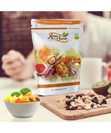 Anna and Sarah Tropical Dried Fruit Mix - 5 lbs (1 Pack) | Premium Quality Assorted Dried Fruits - Buy Online on GoSupps.com