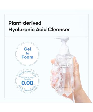 Hyaluronic Acid Cleanser - Deep Pore Cleansing Gel with Bamboo Extract for Sensitive Skin - Korean Facial Wash 6.76 fl. oz | Shop Internationally - Buy Online on GoSupps.com