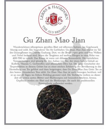 Lerbs & Hagedorn Black-Line Gu Zhan Mao Jian 250g