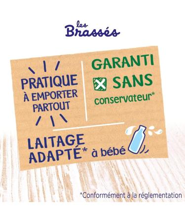 Bl dina Brewed natural without added sugars from 6 to 36 months - The 6 jars of 95 g - Buy Online on GoSupps.com