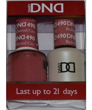 DND DAISY GEL AND NAIL POLISH DUO - 490 - REDWOOD CITY