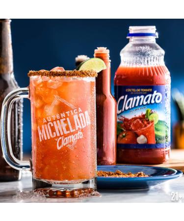 Clamato Tomato Cocktail Original 32oz Bottle - Pack of 2 (64 Fl Oz) - Buy Online on GoSupps.com