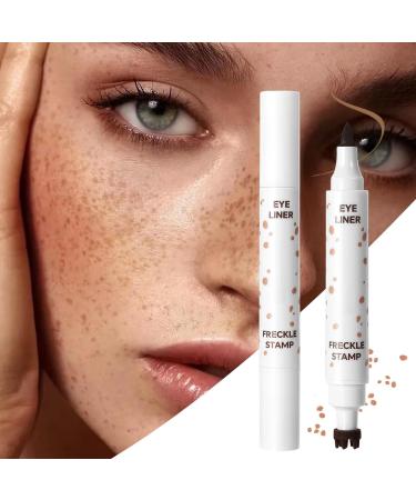 3.6ml Dual-Ended Freckle Pen Matte Stamp Pen for Freckles Water and Sweat Resistant for Festivals Performances Daily Life Stage Girls Women - Buy Online on GoSupps.com