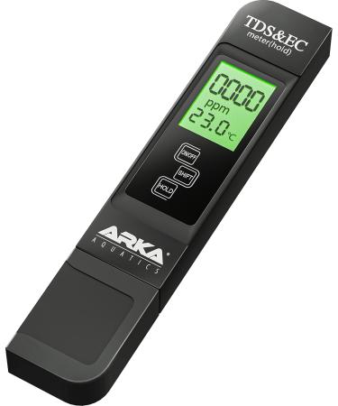 Microbe-Lift Arka Myaqua 3-in-1 TDS/EC Measuring Device - Accurate TDS EC & Temperature with Calibration Solution for All Water Types - Buy Online on GoSupps.com