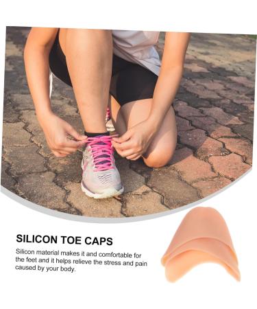 Buy Pair Toe Caps - Ballet Cushion Protectors & Soft Metatarsal Pads for Ultimate Comfort - Buy Online on GoSupps.com