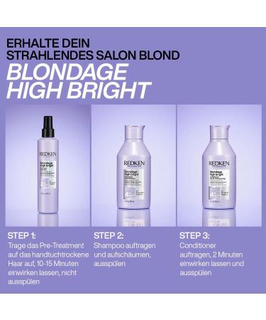 Redken Color Extend Blondage High Bright Conditioner - Brightening for Blonde Hair with Vitamin C | International Shipping Available - Buy Online on GoSupps.com