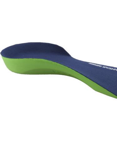 Pro11 Wellbeing Orthopedic Insoles for Plantar Fasciitis & Metatarsalgia - 3/4 Length Ultra Thin Heel Pad - Buy Online on GoSupps.com