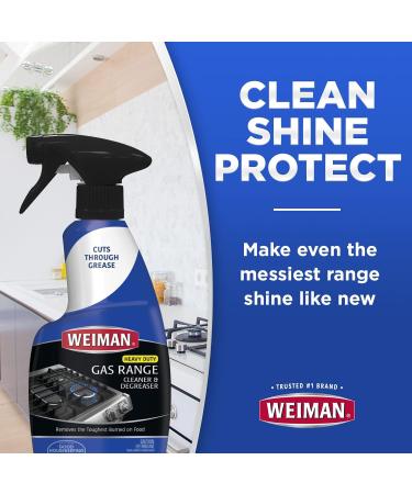 Weiman Gas Range Cleaner & Degreaser - 12oz | Best International Shipping - Buy Online on GoSupps.com