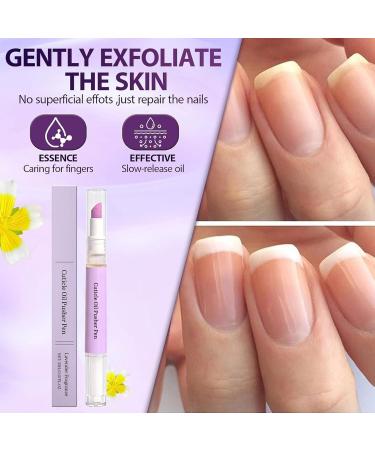 Huile Cuticules Ongles Stylo Huile A Cuticule Ongle Riche en vitamines 2 en 1 Nail Care Pen Limes a Ongles Extrait De Plantes Naturelles Pour Les Ongle Secs Fissur s Et Barbel s (2) - Buy Online on GoSupps.com