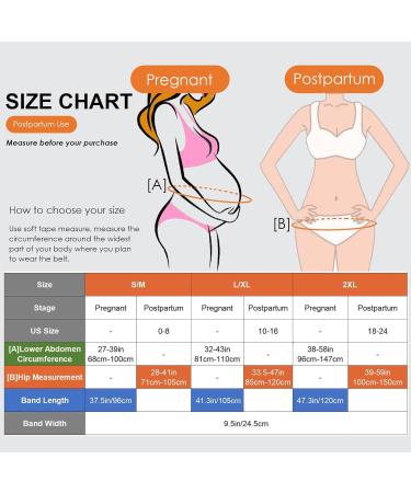 Postpartum Belly Band & C-section Recovery Belt - Abdominal Binder for Stomach Support & Back Pain Relief (Grey Large/X-Large - Buy Online on GoSupps.com