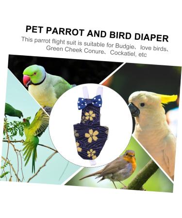 Buy Bcoath Parrot Diaper & Pet Cosplay Suit for Small Birds - Perfect for Nymphensittich Canaries & More | International Shipping Available - Buy Online on GoSupps.com