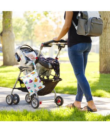 Ntgrty Diaper Bag Set - 2 Piece Waterproof Nappy Bags Wet Dry Laundry Bag for Babies Travel Gym Beach & Camping - Buy Online on GoSupps.com