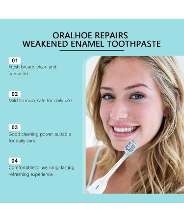 Cleaning Toothpaste Repairs Damaged Enamel Fills in Minor Imperfections and Enhances Cavity Resistance(4pcs) - Buy Online on GoSupps.com
